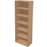 Schäfer Shop Boekenkast TETRIS WALL, 6 HC, B 800 x D 420 x H 2250 mm, beuken decor