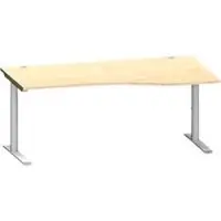 Schäfer Shop bureau MODENA FLEX, aanbouw rechts, esdoorn