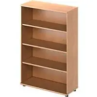 Schäfer Shop TETRIS SOLID boekenkast, spaanplaat, 4 OH, B 1000 x D 421 x H 1520 mm, beukendecor