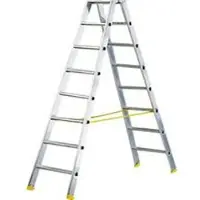 HACA Dubbele trapladder MEHRSI, 8 treden, 12 kg