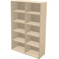 Schäfer Shop Boekenkast TETRIS WALL, 5 HC, B 1000 x D 420 x H 1880 mm, ahorn