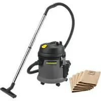 Kärcher nat- en droogzuiger NT 27/1 ADV, 5 papieren filterzakken gratis, Complete set