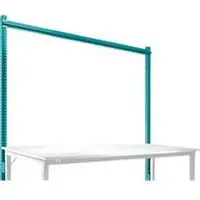 Manuflex Opbouwframe, Basistafel STANDAARD werktafel-/werkbanksysteem UNIVERSAL/PROFI, 2000 mm, waterblauw