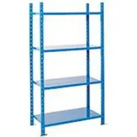 MANORGA Legbordstelling-basissectie, m. 4 legborden van plaatstaal, B 1010 x D 800 x H 2000 mm