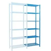 MANORGA Kast zonder bouten met buisrooster legborden, B 1010 x D 800 x H 3000 mm