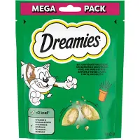 Dreamies Catisfactions Kattensnack 180 g - Voordeelpakket: 6 x Catnip