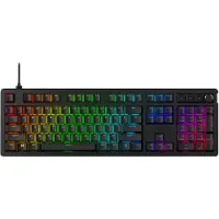 HyperX Alloy Rise – gaming-toetsenbord, volledig formaat (100%), met kabel, USB, mechanische schakelaar, RGB LED, zwart