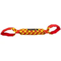Kong maxx tug rood/geel - 57x6,5x6,5 cm