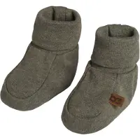 Babys Only Slofjes Melange khaki - 3-6 mnd