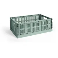 HAY Opbergbox Colour Crate Large Sage Green
