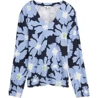 Tom Tailor - Bloes - Maat M - Vrouwen - blauw - Viscose