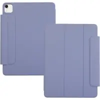 Lunso Geschikt voor iPad Air 13 inch (2024/2025) - Tri-Fold Bookcase hoes - Lavendel