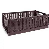 HAY Colour Crate Stapelbare Opbergdoos X-Large | Bordeaux