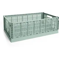 HAY Colour Crate Stapelbare Opbergdoos X-Large | Sage Green