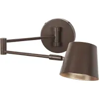 Lumidora Wandlamp 75328 - Voor binnen - SYDNEY - GU10 - Bruin - Metaal