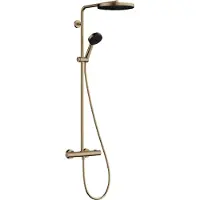 Hansgrohe Pulsify Doucheset, geborsteld brons