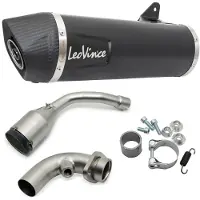 Leovince Nero Vespa Gts 300 Hpe Abs 21-24 Gehomologeerd Compleet Uitlaatsysteem