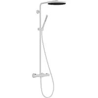 Hansgrohe pulsify s puro showerpipe 260 1jet ecosmart met thermostaat, mat wit