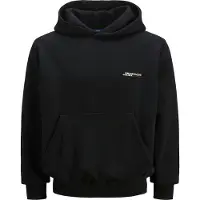 Jack & Jones Sweatshirt 'JORISLINGTON' kersrood / zwart / wit