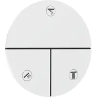 Hansgrohe showerselect comfort s stopkraan inbouw voor 3 functies, mat wit