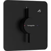 Hansgrohe duoturn q kraan inbouw voor 1 functie, mat zwart