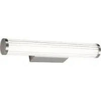 QAZQA Retro wandlamp gunmetal 40.4cm incl. LED IP44 - Coco