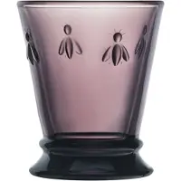 La Rochère Abeille drinkglas 26 cl 6-pack Aubergine