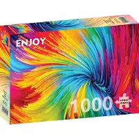 Enjoy Colorful Paint Swirl Puzzel (1000 stukjes)
