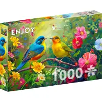 Enjoy Puzzle Lovebirds Duet Puzzel (1000 stukjes)