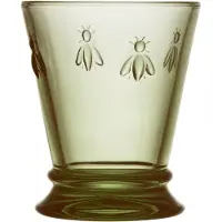 La Rochère Abeille waterglas 26 cl 6-pack Olivengroen