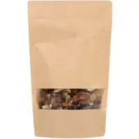 Rotim 100x Stazakken met Venster Bruin 16x27cm