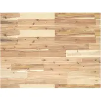 vidaXL Bureaublad 100x60x2 cm onbehandeld massief acaciahout