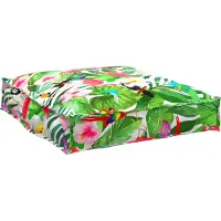 vidaXL Kussen Bloemen Multikleur 70 x 70 x 12 cm Oxford Stof