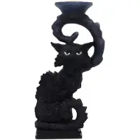 Nemesis Now - Salem Kaarsenstandaard - Zwart