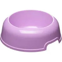 Ferplast Party Bowl voor honden Milieuvriendelijk, antislip, geschikt voor op reis, gemaakt van gerecycled plastic, middelgrote kom voor water en hondenvoer (2 L)