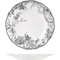 H&h set van 6 Mayfair porseleinen dinerborden, 27,5 cm