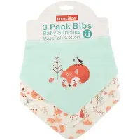 Zerodis Baby Slabbetje Zachte Katoenen Boerendoek Driehoekige Sjaal Unisex Babyshower voor Pasgeboren Baby (Willekeurig Patroon)