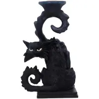 Nemesis Now - Spite 18.5cm Kaarsenstandaard - Zwart