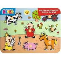 Studio 100 Bumba 3 bewaardozen diertjes - 11,8 x 11,8 x 5,57 cm