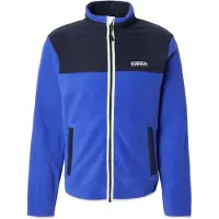 Napapijri Fleece jas 'Dergana' navy / royal blue/koningsblauw