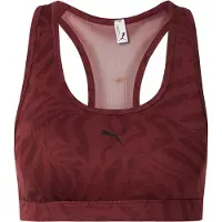Puma Sport bh '4KEEPS' bordeaux / donkerrood / zwart