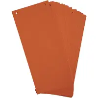 Exacompta Forever Scheidingsstroken Oranje Karton 180 g/m² 13465B 1200 Stuks