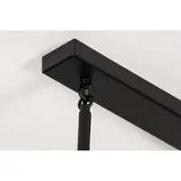 Lumidora Hanglamp 74160 - CARPI - 5 Lichts - E27 - Zwart - Metaal