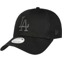 New Era pet FEMALE METALLIC LOGO 9FORTY LOS ANGELES DODGERS BLK dames One size