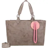 Fritzi aus Preußen Shopper 'Izzy' grijs / pink