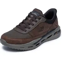 SKECHERS Sneakers laag donkerbruin