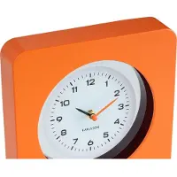 Karlsson New Vintage Wandklok | Ø22cm | Bright oranje