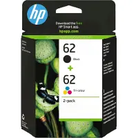 HP Inktpatroon 62 (N9J71AE) multipack zwart + kleur (origineel)