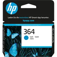 HP Inktcartridge 364 (CB318EE) Cyaan