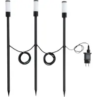 Eglo Set Van 3 Zancaro Tuinlampen Met Stekker